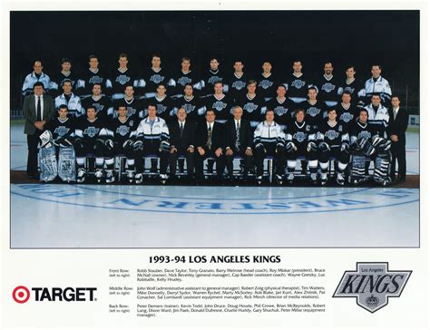 la kings roster 1993